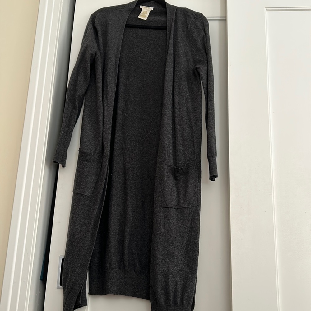 Matty M gray cardigan